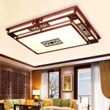 LED实木客厅灯具