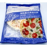 7寸海鲜美式厚底披萨