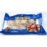 盐磨去脏八爪鱼