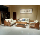 刺猬紫檀方正沙发