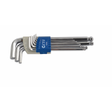 9件公制加长球头内六角扳手组套 H02405