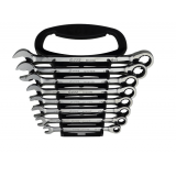 8件公制全抛光两用快扳组套 H02312