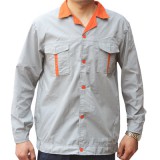 夏季工作服 长袖劳保服