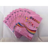 莱芮思70克彩色复印纸浅粉A4   100张/包