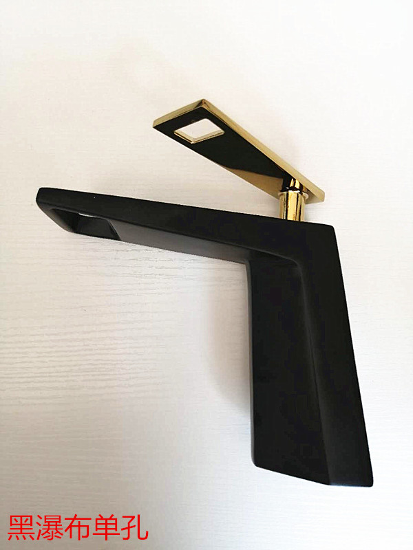 瀑布黑色单孔