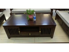 胡桃木 红橡 原木茶几电视柜