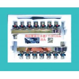 精品家装分水器电镀方体大体活头1寸杠4分头3.0厚