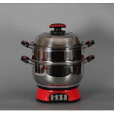 希达新款304多功能电热锅28－30－32厘米