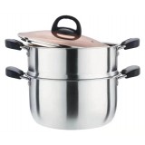 不锈钢单把奶锅，双耳汤锅，蒸汤锅系列