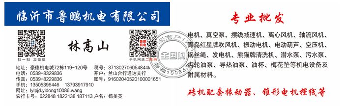 临沂鲁鹏机电有限公司