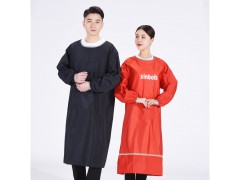 防雨绸滑面罩衣