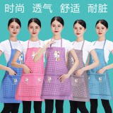 桃皮绒卡通围裙