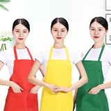制服呢广告围裙