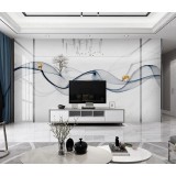 现代简约背景墙