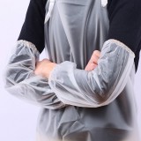 PVC防水套袖透明色