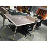 钢架办公桌