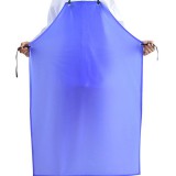 蓝色PVC防水围裙