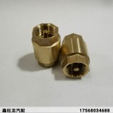 纯铜弹簧立式止回阀