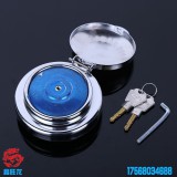 防盗锁不锈钢智能货车油箱盖