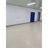 大型药厂净化车间塑胶地板铺装效果图