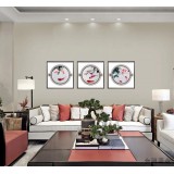 挂件系列——68*68实物三联画