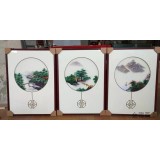 53X75三联透沙绣