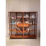 刺猬紫檀博古架