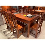 刺猬紫檀长餐台