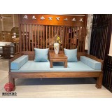 北方老榆木罗汉床系列