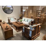 北方老榆木新中式沙发系列