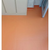 家装塑胶地板铺装效果