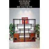 刺猬紫檀分色博古架