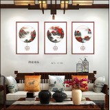 经典款三联画60x80