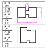 肯德基门料型图