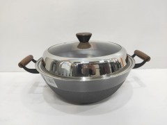 东威网格铸铁炖锅彩盒（单层）