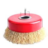 125*16mm孔加大加厚红碗钢丝轮