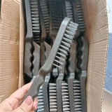 塑料柄钢丝刷黑丝