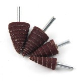 砂布螺旋尖磨头16mm