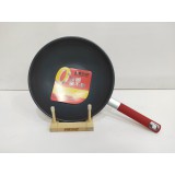 东威山鼎0涂层不粘三层钢炒锅（挂件）