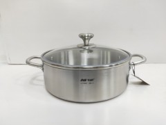 东威304三层钢特厚火锅（清汤）